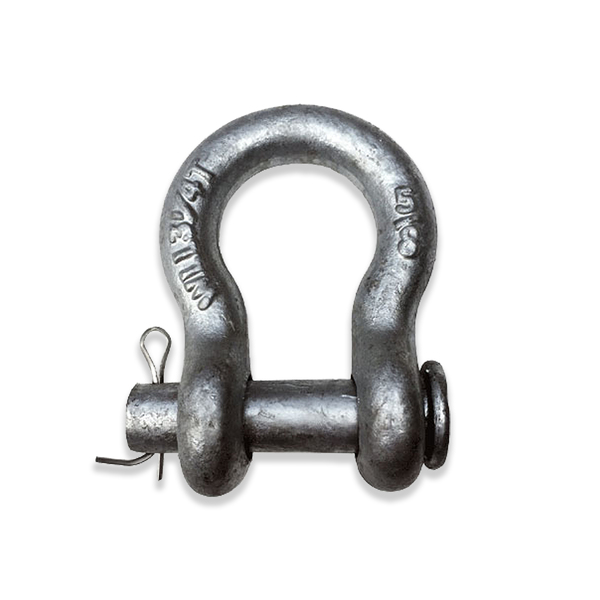 Aztec Lifting Hardware Shackle Anchor 1 Round Pin HDG RPS001